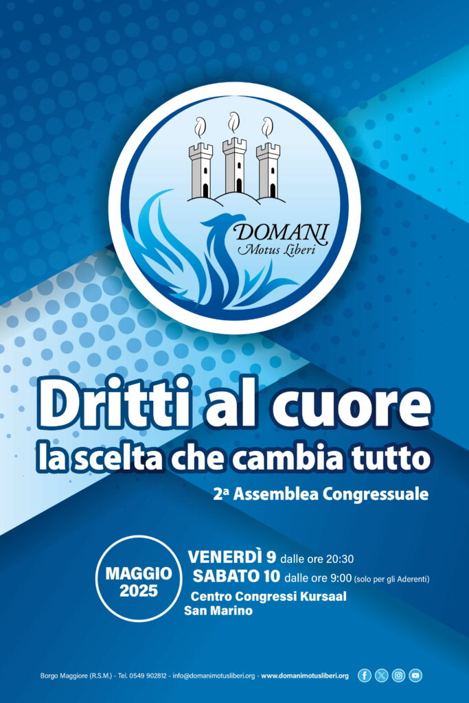 Dritti al cuore, dal 9 maggio San Marino guarda avanti con coraggio