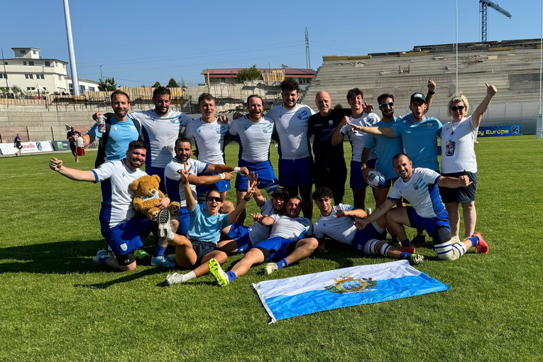 Rugby a 7: secondo posto per San Marino in Conference 2