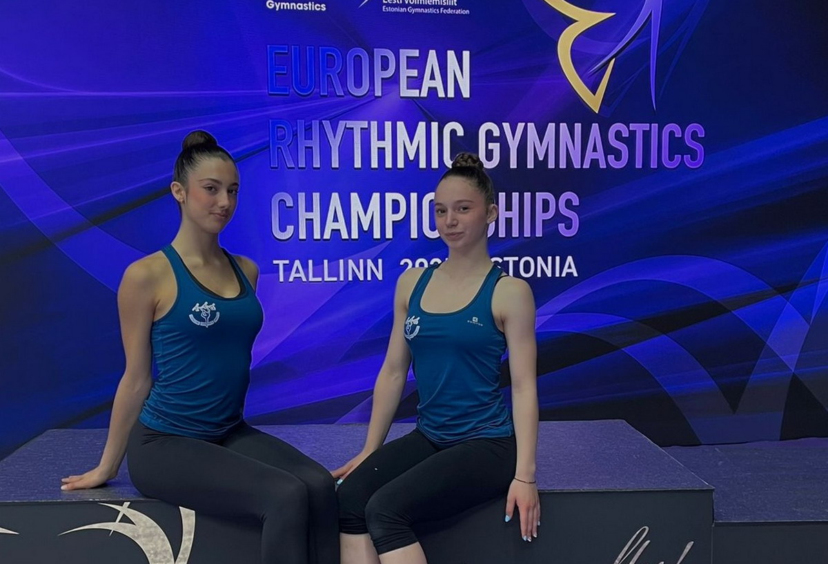 Ginnastica ritmica, Gioia Casali e Camilla Rossi all'Europeo in Estonia