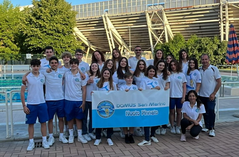 Grande successo per gli atleti sammarinesi al 38° Trofeo Ghirlandina di nuoto pinnato