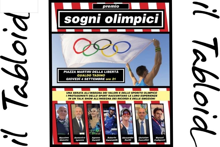 Il premio "Sogni Olimpici" in Umbria al presidente del Cons, Christian Forcellini, e Alessandra Perilli