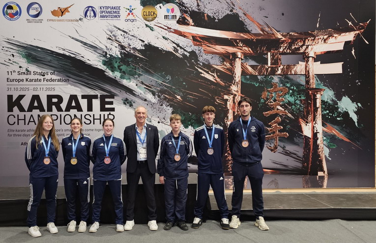 Il karate sammarinese torna dal Campionato Europeo dei Piccoli Stati con otto medaglie