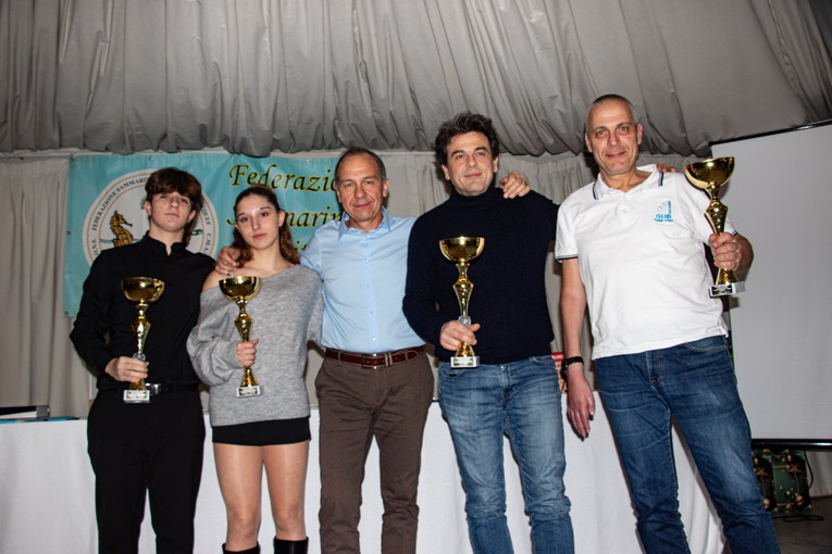 Chiusura di stagione per le attività subacquee con i campioni biancazzurri