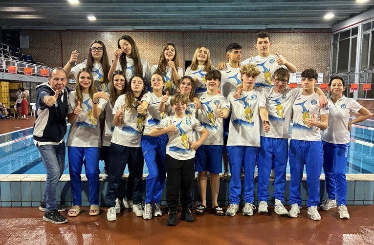 Prestazioni convincenti per il nuoto pinnato sammarinese al Trofeo Salvemini