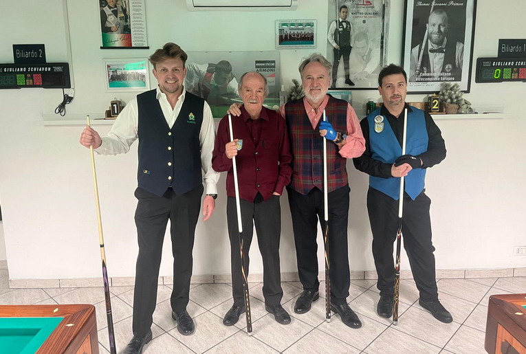 Stecca 5 birilli, Alfredo Torre Rossini vince la seconda prova del Trofeo Federale