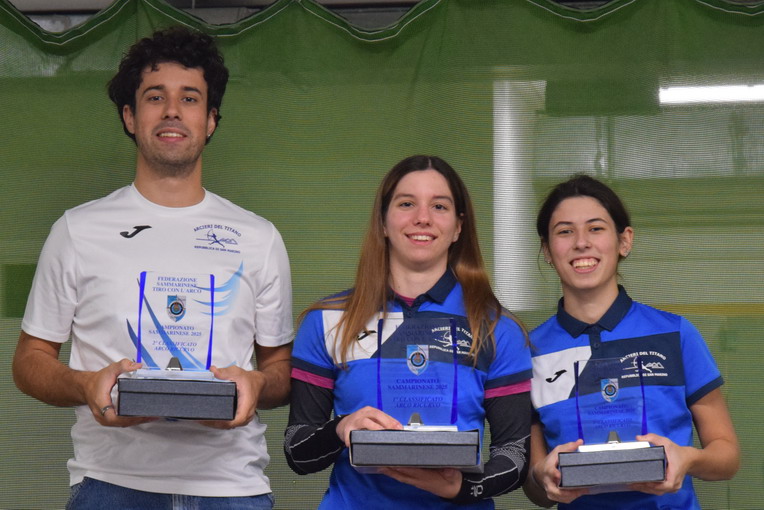 Assegnati i titoli sammarinesi di tiro con l’arco: Cesarini si conferma nell’Indoor, Bonelli trionfa nel Compound