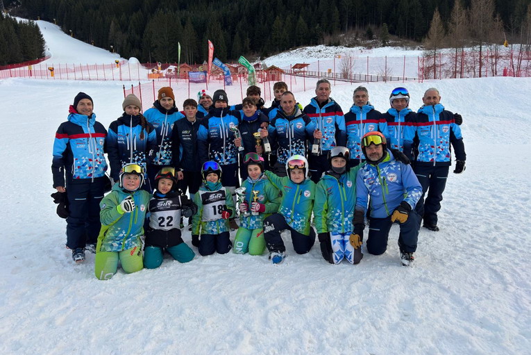 Campionato Romagnolo: i giovani titani dominano sulle nevi delle Dolomiti