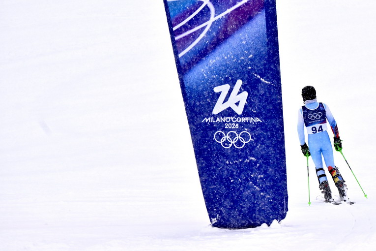 Bormio, Mini fuori nella prima manche dello slalom speciale ai Giochi di Milano-Cortina 2026