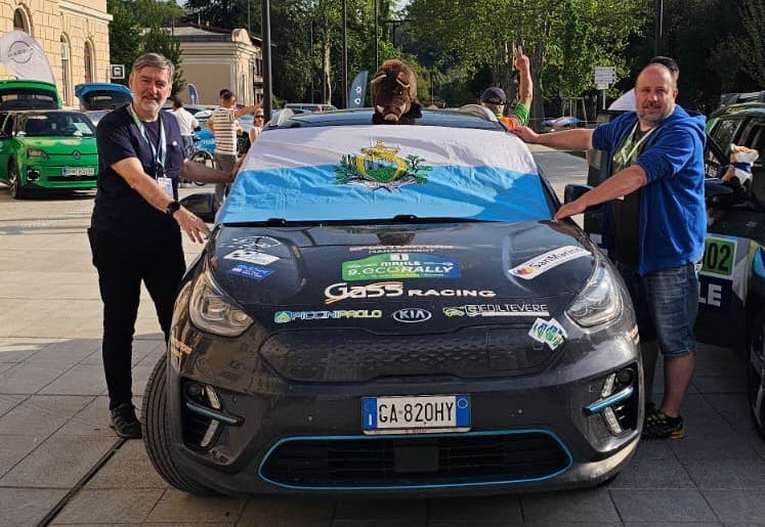 Slovenia, ancora un terzo posto per Guerrini e Prusak, con i colori di San Marino