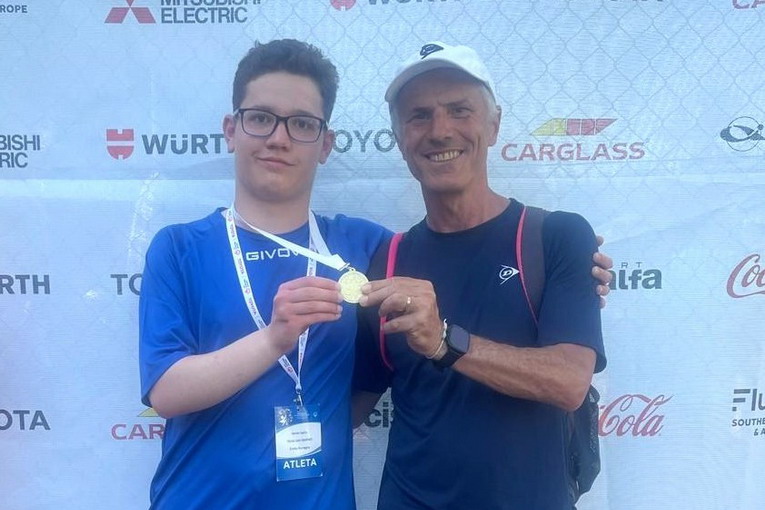 Lignano Sabbiadoro, Davide Zaghini due volte oro ai Giochi Nazionali Estivi