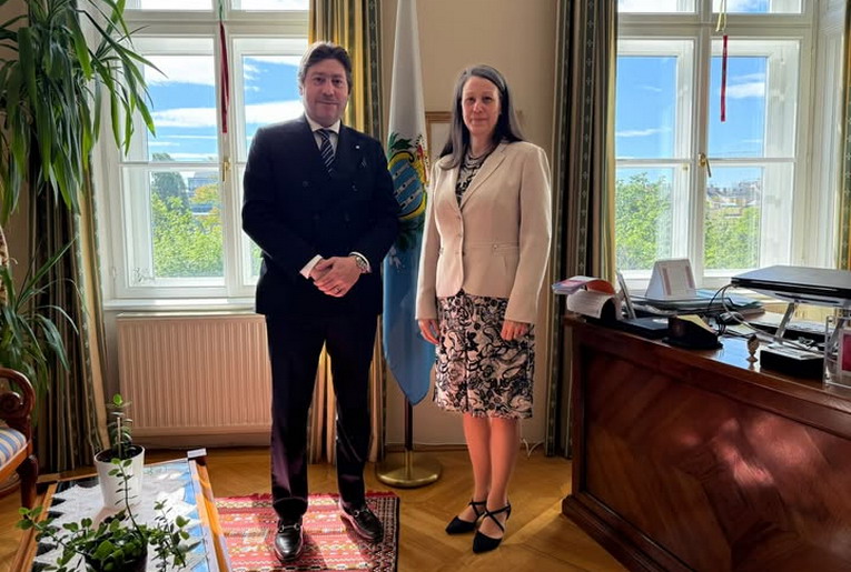 San Marino a Vienna: il turismo al centro del dialogo tra il segretario Pedini Amati e l'ambasciatrice Molaroni
