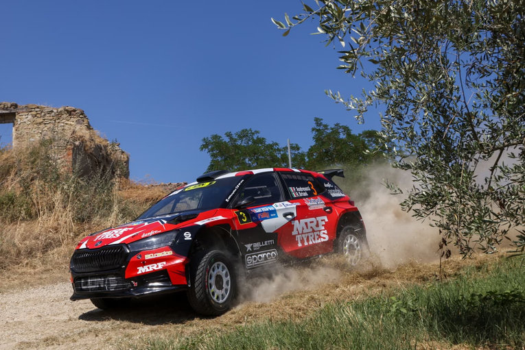 Andreucci-Briani: aprono in testa su Skoda Fabia RS Rally2 il quarto appuntamento del Campionato Italiano Rally Terra
