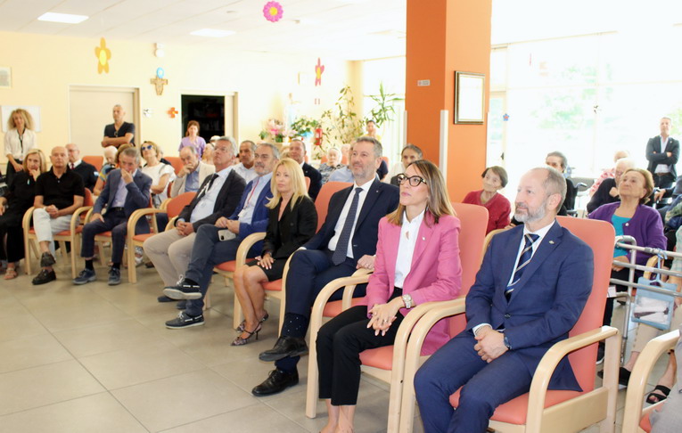 San Marino, gli Eccellentissimi Capitani Reggenti in visita presso la RSA La Fiorina