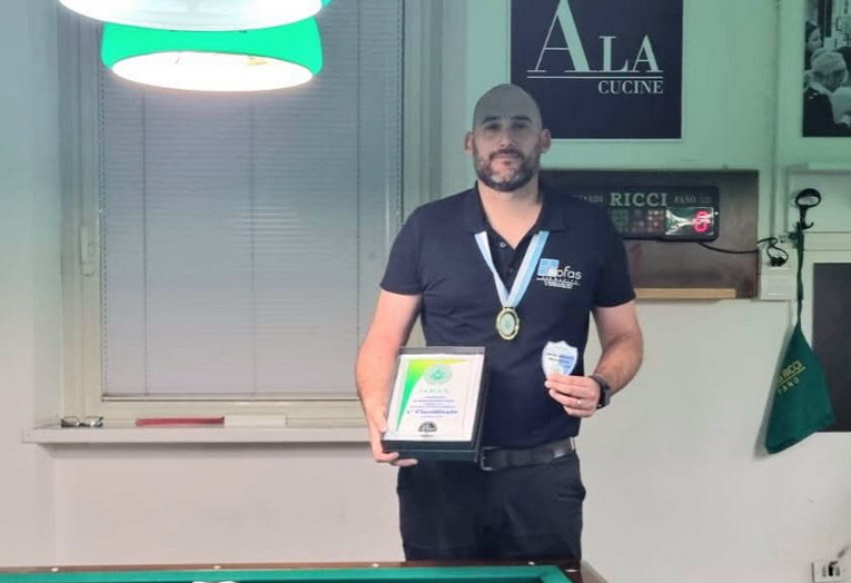 Mattia Bugli fa poker nella Goriziana e si mette in bacheca il quarto scudetto sammarinese