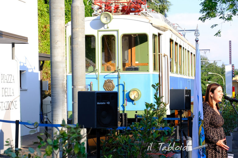 San Marino, il Treno Bianco Azzurro torna al suo capolinea storico dopo ottant'anni di silenzio