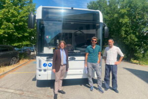 La Repubblica diventa un laboratorio per la mobilità sostenibile con il primo autobus elettrico in sperimentazione