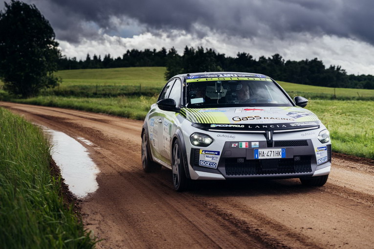 FIA Ecorally Cup, Guerrini-Prusak portano a Lancia i primi storici punti