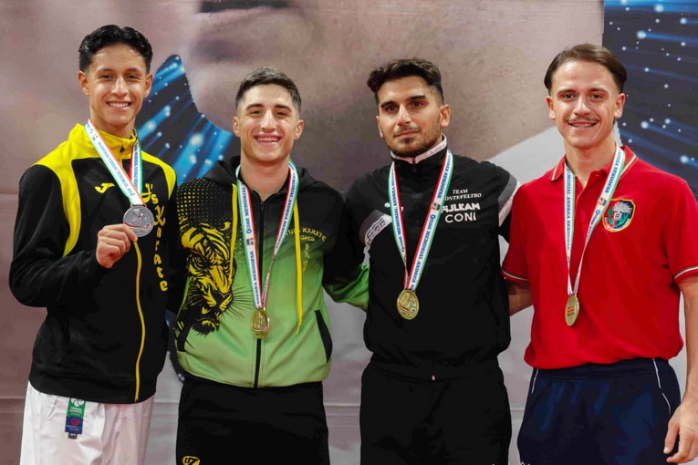 Nazionale Sammarinese Karate, Seniores -60 kg, Michele Callini: bronzo al Memorial Andrea Nekoofar