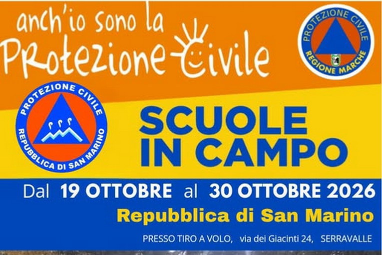 San Marino, al via i lavori per il progetto Scuole in campo dedicato alla Protezione Civile