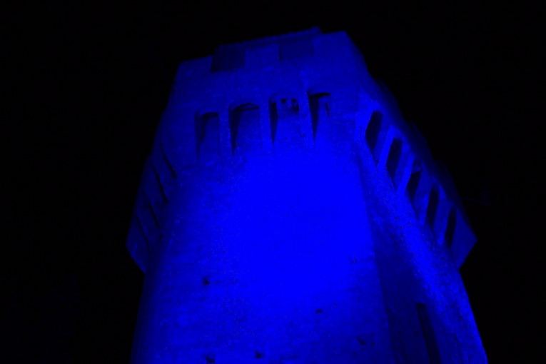 San Marino, le Torri si illuminano di azzurro per la Giornata mondiale per il monitoraggio delle acque e il ringraziamento ai cittadini
