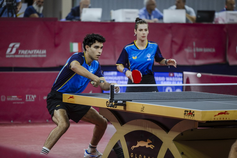 Taranto, tennistavolo ai Giochi del Mediterraneo per Mattias Mongiusti e Chiara Morri
